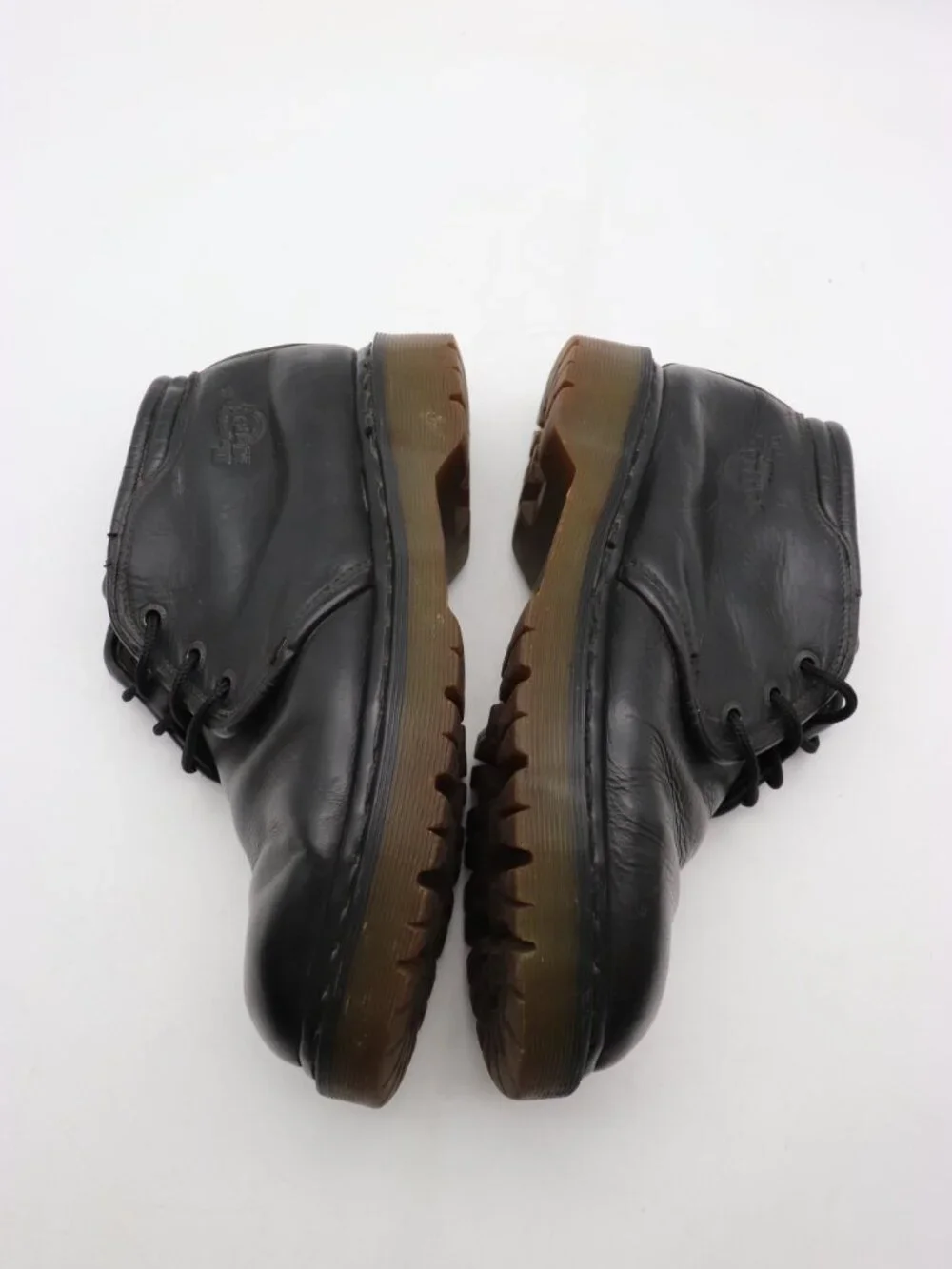 Vintage Doc Dr Martens 3 Eye Men's UK 9 US 10 Boot Chukka Black Leather England